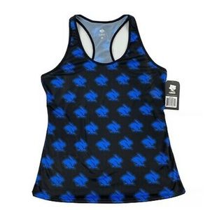 Rabbit Electric Blue / Black Bunny Hop Tank Top